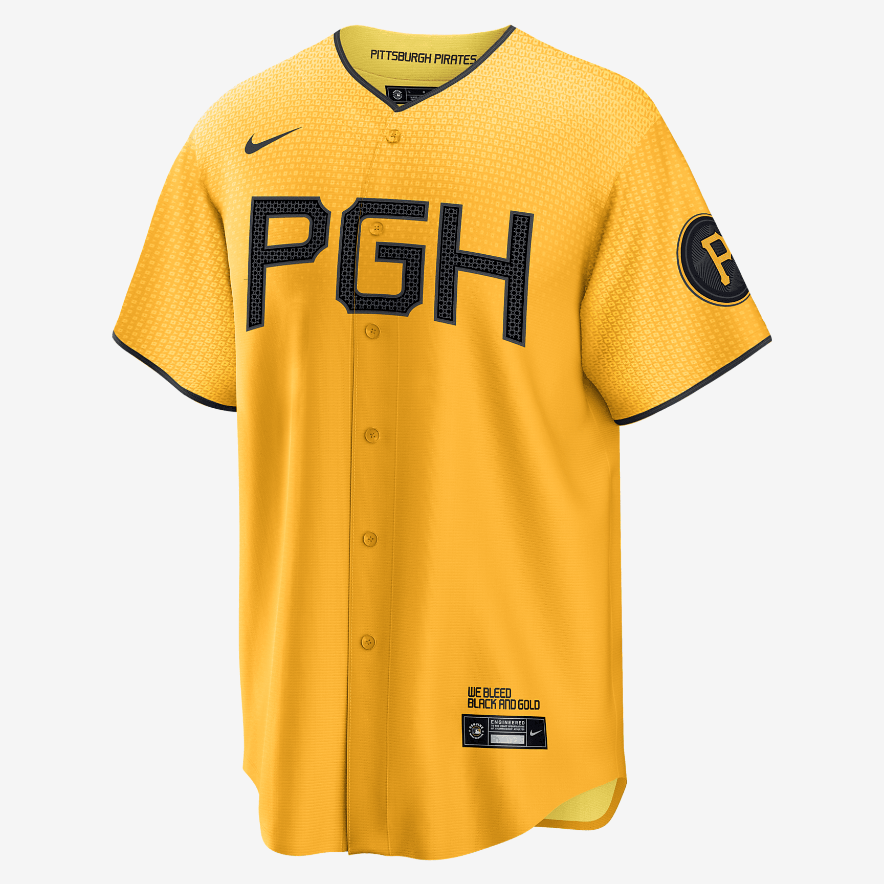 Pittsburgh Pirates Gold MLB Jerseys for sale